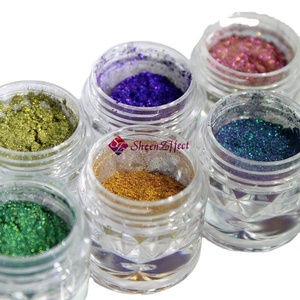 Sáng Pritty Pearlescent Pigment Đối Mặt Mỹ Phẩm Trang Điểm Bột - Product Image 3
