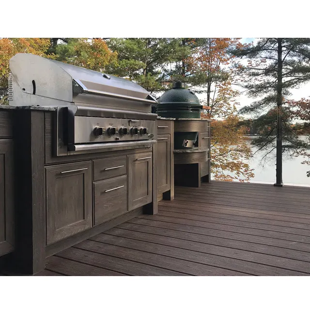 Top Quality Italian Design All Weather Multi function Outdoor Aluminum Kitchen Cabinet