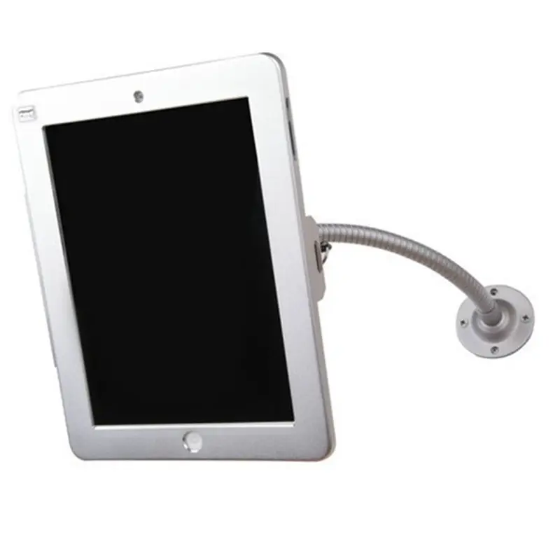 Ayarlanabilir güvenlik vidalı masa veya duvar ekranı 9.7 inç ipad tablet POS standı