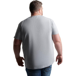定制美国尺码胖子男士大码5XL 6XL 7XL 8XL圆形短袖休闲t恤 - Product Image 2