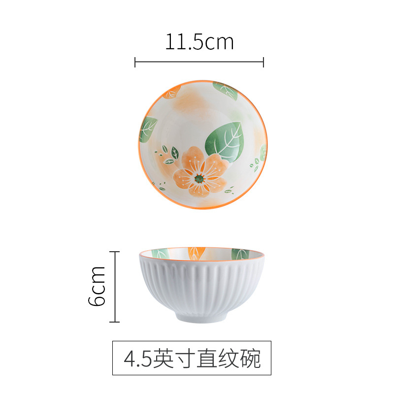 45-inch zhiqiu straight stripe bowl