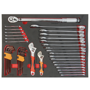 กล่องเครื่องมือ Diy 7ลิ้นชัก,พร้อมชุดเครื่องมือช่างสำหรับโรงรถกล่องรถเข็นตู้เก็บของ - Product Image 4