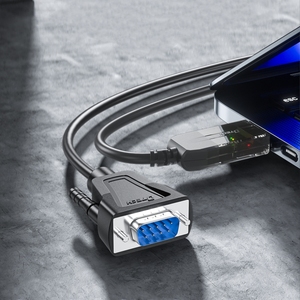 Ii84 (FT) 15m USB RS232 9-Pin erkek seri dönüşüm kablosu bilgisayarları ve çeşitli seri cihazları bağlamak için uygun - Product Image 3