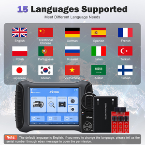 X100 PAD3 Auto Key Programming Scan Tool Vollsystem OBD2 Diagnose scanner IMMO FCA ECU Codierung mit 38 Reset-Funktionen