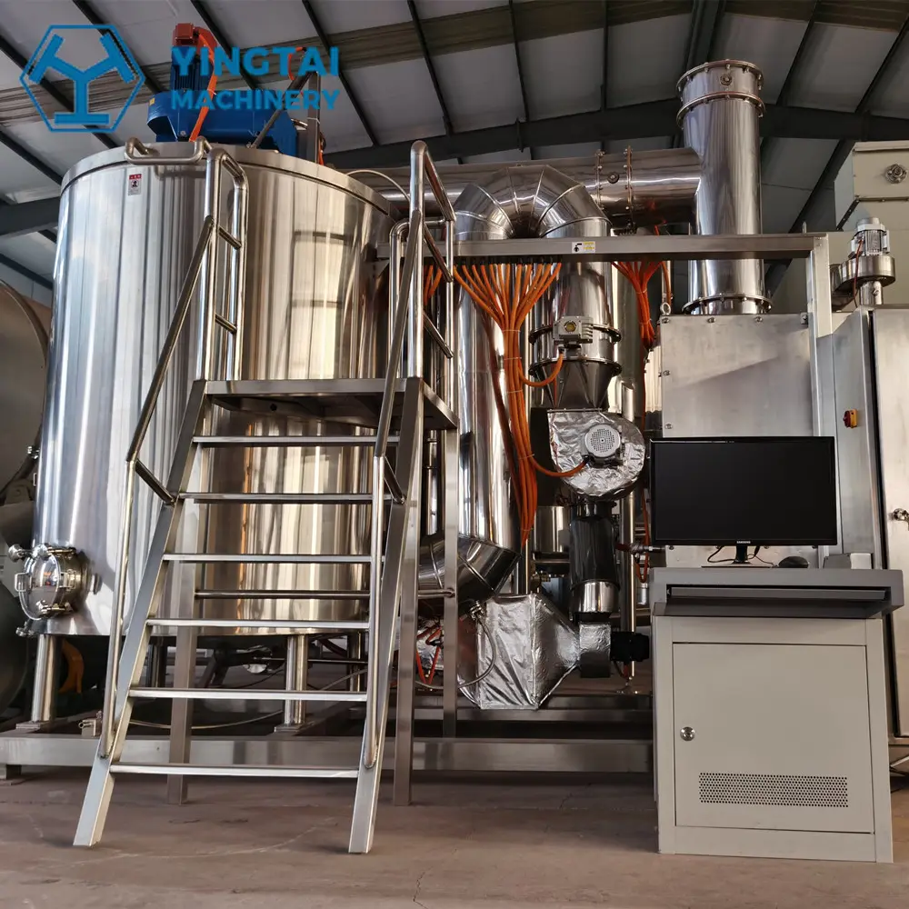 Bira malts/damıtma malts/kavrulmuş malts üretmek için 1000kg mikro zanaat Malting makinesi arpa malting sistemleri