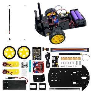 Programlama kök 2WD akıllı Robot araç kiti Wifi ESP32 kamera başlangıç kiti Arduino için öğrenciler yetişkinler