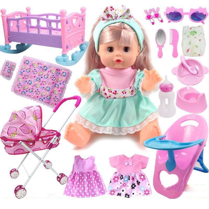 17 (coche+cama+silla+17 accesorios)