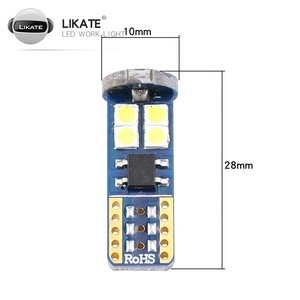 Lkt Perfect <strong>Led</strong> New T10 3030 12SMD Highlight High Performance Decoding Wide Lamp Reading Light License Plate Light <strong>Led</strong> W5w Canbu - Product Image 4