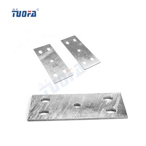 Fünf-Loch-Verbindungs platte Stahl Flach kreuz arm Power Zubehör Crucete Pletina für Pole Line Hardware Brace Support