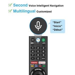 Soy Tvs sostituzione 4K HD durevole Smart TV telecomando per 4K Sony Tvs controllo vocale 4 pulsanti codice fisso OPP Bag + cartone - Product Image 3