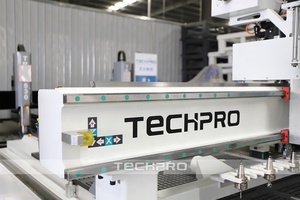 Double Head Spindle 0-90 Degrees Swing Head <strong>Cnc</strong> <strong>Router</strong> Saw Blade Machine with Automatic Lubrication <strong>System</strong> - Product Image 4