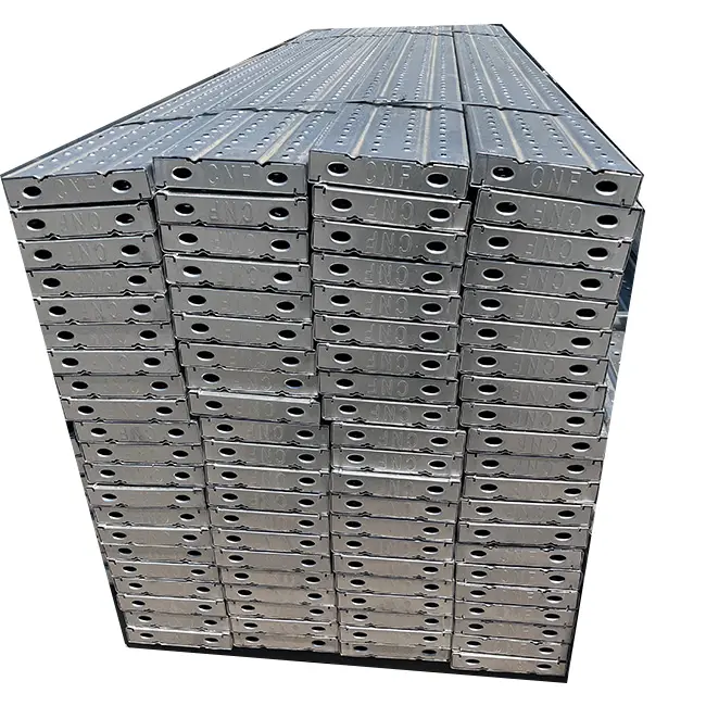 tianjin bridge steel lvl scaffolding metal plank with weight 12.5kg