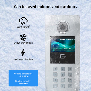 Sistema de intercomunicación de teléfono inalámbrico de comunicación bidireccional con desbloqueo de timbre de acceso para apartamentos, oficina, hogar