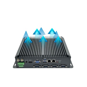 OEM ODM Fanless Industrial Mini PC Embedded PC Industrial PC con Win7/8/10 Intel 6th a 13th Gen I7 I5 I3 Dual GbE LAN