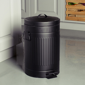 垃圾回收垃圾桶金属小垃圾户外垃圾桶镀锌焚烧炉 - Product Image 4