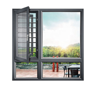 <strong>Windows</strong> High Quality Double Glass <strong>Window</strong> Aluminum Alloy Horizontal Metal <strong>Windows</strong> Modern Customized Heat Insulation <strong>Windows</strong> - Product Image 5