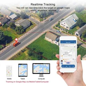 4g宠物全球定位系统跟踪器狗全球定位系统AGPS双定位实时监视器免费网络应用老人汽车跟踪器5000毫安90天待机 - Product Image 6