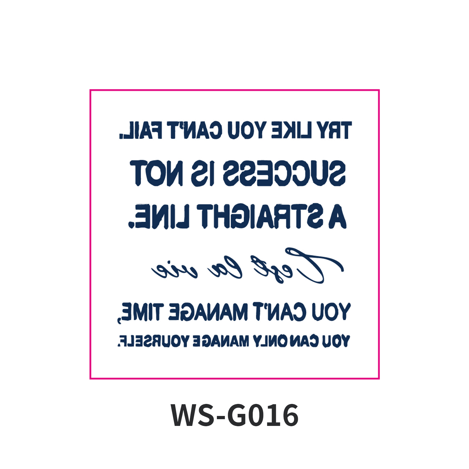 WS-G016