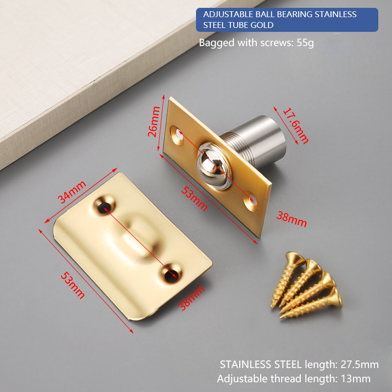 Tube SS ajustable Or