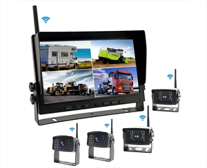 2.4GHZ HD digitale Wireless forte Anti-interferenza con 10.1 pollici camion DVR Video Monitor visione notturna retromarcia telecamera per auto - Product Image 1