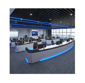 Monitoring <strong>Center</strong> Console Modern Technology Paint Console Command <strong>Center</strong> Dispatching Console Computer Desk - Product Image 1