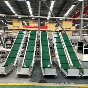 Línea de montaje de clasificación logística cinta transportadora carga y descarga escalada pequeña cinta transportadora de elevación cinta transportadora - Product Image 5