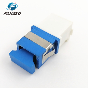 FONGKO Shutter SC/UPC Duplex adattatore SC/APC nessun tipo orecchio adattatore fibra SC UPC ottica