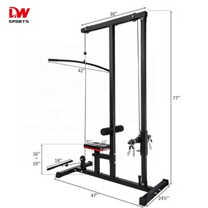 DW spor lat pull-down makinesi lat fonksiyonel eğitmen aşağı çekin - Product Image 2