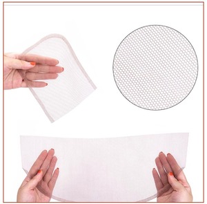 Pizzo trasparente 4*4 per parrucca che fa la Base di chiusura a rete in pizzo svizzero, accessori per parrucca per la chiusura Top in pizzo, colore marrone LaceNet - Product Image 6
