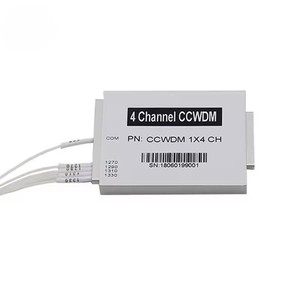 CCWDM 8-<strong>Channel</strong> Compact CWDM Mux/Demux Module Single Fiber LC/UPC Mini Box with SC FC Connectors for 3G 4G 5G Networks - Product Image 1