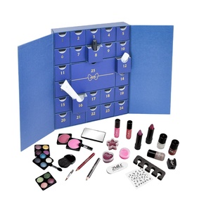 HOT! Custom Advent Calendar Empty Luxury Cardboard Paper Gift Beauty Cosmetic Packaging Countdown Christmas Advent Calendar <strong>Box</strong> - Product Image 2