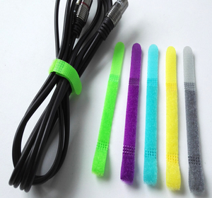 Eco-Friendly Adjustable <strong>Elastic</strong> Self-Adhesive Safety Strap with Injection <strong>Hook</strong> <strong>and</strong> <strong>Loop</strong> Cable Tie Cinch Strap with Tape Pattern - Product Image 6