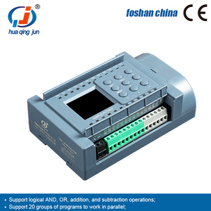 Huaqingjun-relé de 8 salidas PLC con conexión RS485, programa WIFI por aplicación de teléfono, PLC Simple todo en uno para HMI - Product Image 4