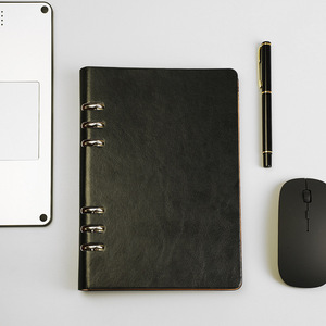 Flex Hybrid <strong>Note</strong> Binder 1 Inch Binder <strong>with</strong> Tabs <strong>Notebook</strong> and 6-Ring Binder All-in-One Black Advance Spiral <strong>Notebook</strong> - Product Image 3
