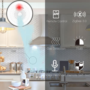 Alarma de seguridad inteligente para el hogar Tuya, Sensor Combustible, Detector de fugas de Gas, Control remoto compatible con Android Garage a través de la aplicación Tuya - Product Image 2
