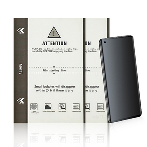 Miễn phí Mẫu 120mm * 180mm Điện thoại di động HD rõ ràng chống chói Matte Hydrogel phim không thấm nước chống dấu vân tay TPH bảo vệ phim - Product Image 1