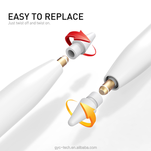Apple kalem için toptan silikon ucu 1. 2. Nesil İpucu beyaz yedek aktif iğneli kalem Nib - Product Image 2