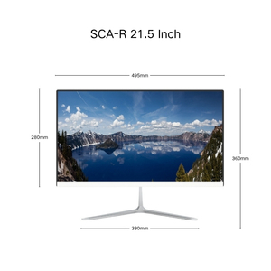 TCOIOR 23,8 PC todo en uno de 27 pulgadas Core I7 16GB RAM 512GB SSD OEM AIO Computadora de escritorio Monoblock PC todo en uno con batería UPS - Product Image 2