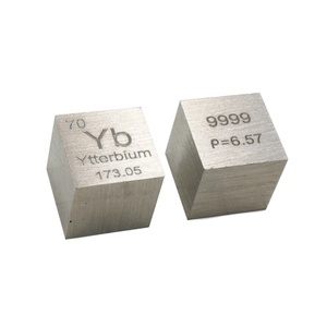Ytterbium Khối Lập Phương Mật Độ 10Mm Kim Loại Nguyên Chất 99.99% Cho Bộ Sưu Tập Nguyên Tố - Product Image 2