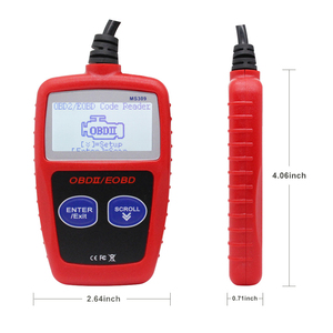 Automotive Check <strong>Engine</strong> Tester Detector Fault Checker Status CAN OBD2 OBDII/EOBD <strong>Code</strong> <strong>Reader</strong> for All OBDII Protocol Vehicles - Product Image 2