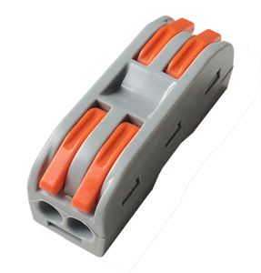 PCT-2-4 Quick Connectors Cable Wire <strong>Terminal</strong> Connector No Screw <strong>Terminal</strong> <strong>Block</strong> <strong>Spring</strong> Clamp - Product Image 2