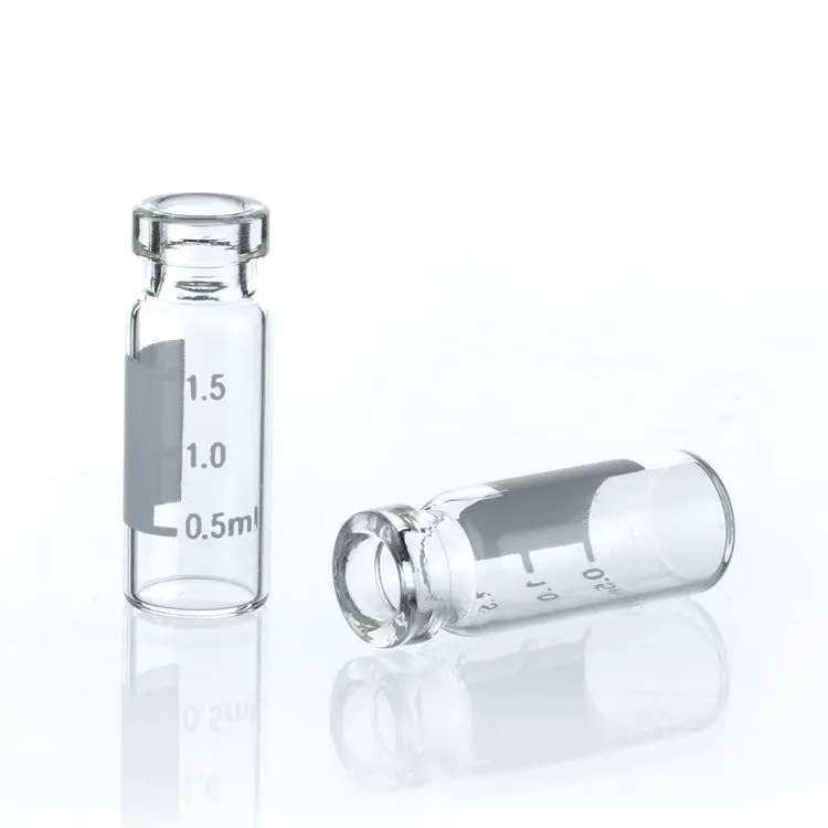 Flacon transparent de réactif de laboratoire pour échantillonneur automatique de médicaments en verre Fanen 2ml