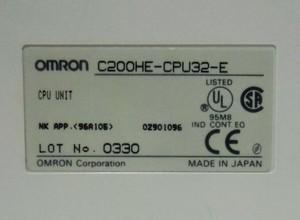 Nuevo y Original Plc C200HECPU32E Unidad de CPU Controlador programable Sysmac C200HE CPU32 Controlador de programación PLC - Product Image 4