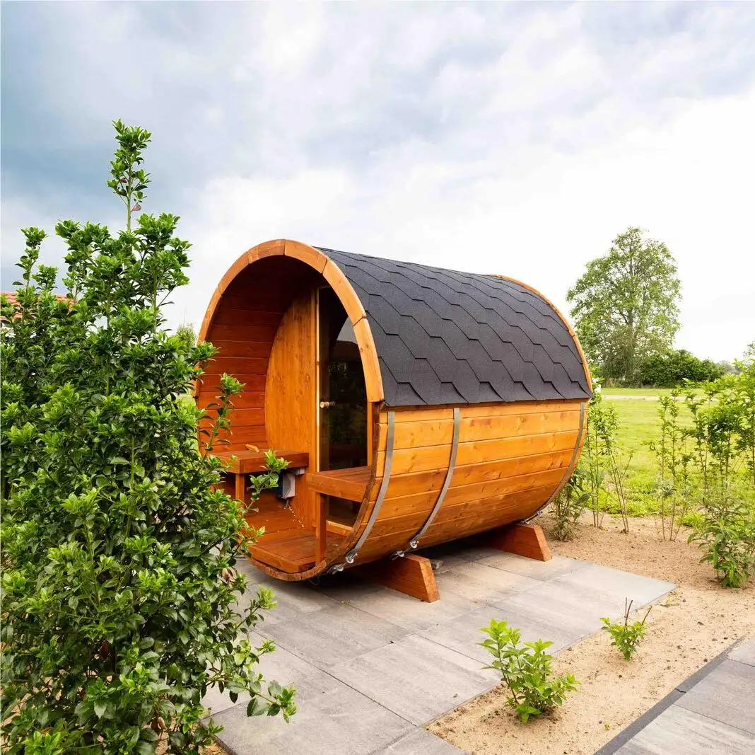 Sauna extérieur en cèdre rouge Offre Spéciale Hut Room House Maison préfabriquée en bois à vendre