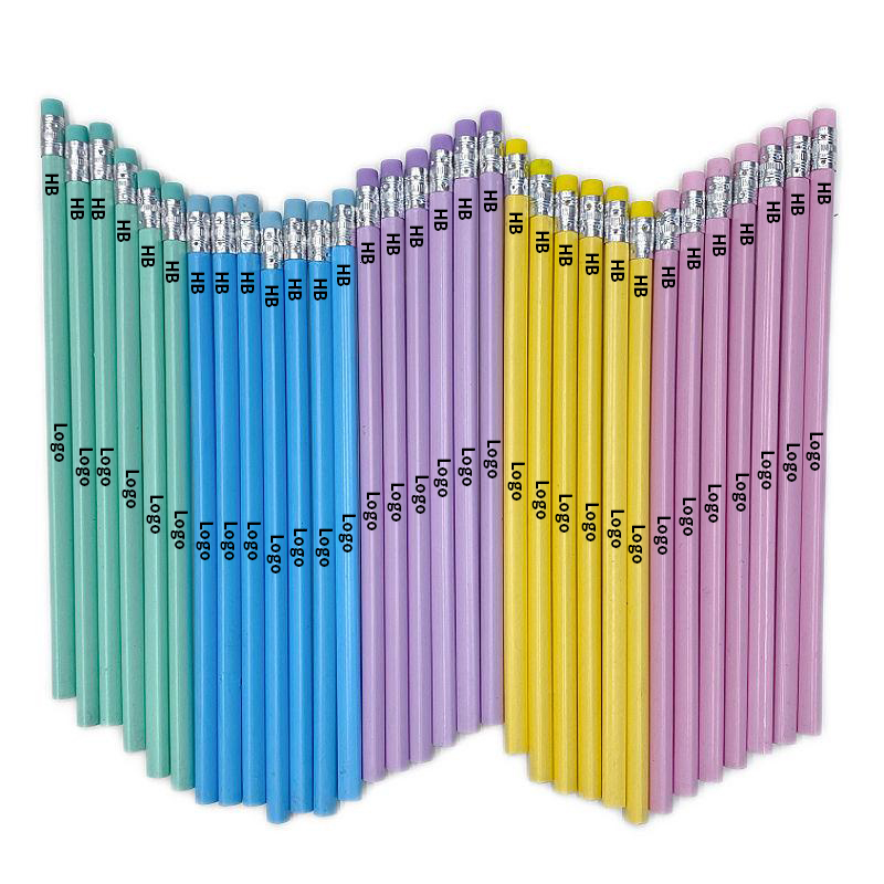 Colorful wood cased