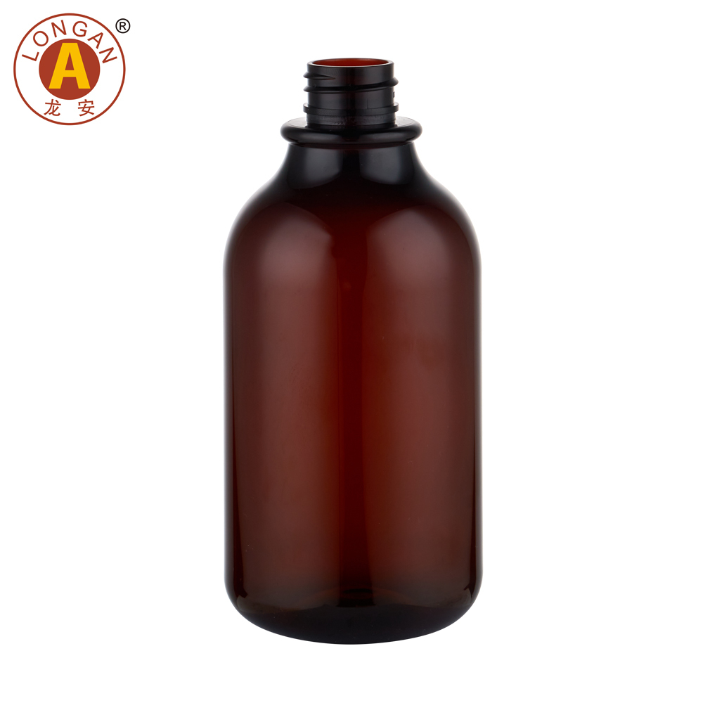 Bouteille ambrée (c'est juste une bouteille sans la tête de pompe)