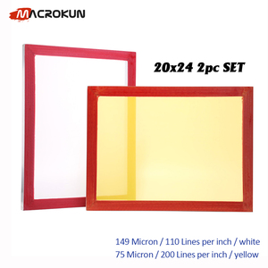 Dry Sift Screen Set of 4 Polyester <strong>Mesh</strong> Screen 60 90 110 200 <strong>Mesh</strong> Micron 250 165 149 75 Pre Stretched Silk Screen Frames - Product Image 4
