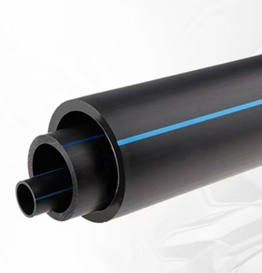 DRD yüksek basınçlı esnek ve dayanıklı ISO4427 standart P6006 yghblack siyah renk <span class=keywords><strong>HDPE</strong></span> PE100 <span class=keywords><strong>PE80</strong></span> hammadde plastik boru