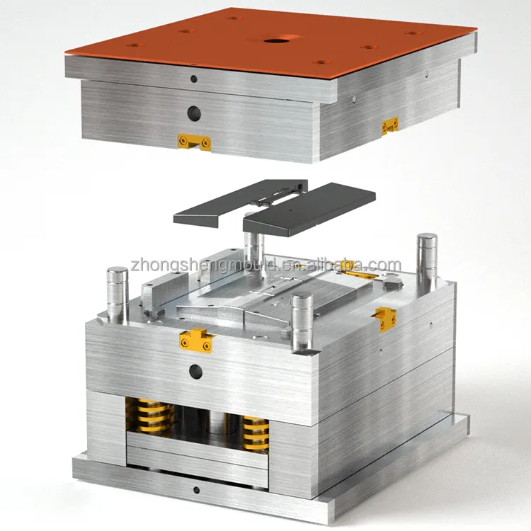 Op Maat Gemaakte Abs Gegoten Plastic Auto Batterij Doos Gieten/Batterij Container Spuitgieten