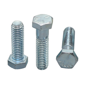 5/16 \ "-18 Galvanized galvanizli karbon çelik altıgen cıvata yüksek yoğunluklu ASME/ANSI B18.2.1 standart sınıflarda 2 5 8 - Product Image 4